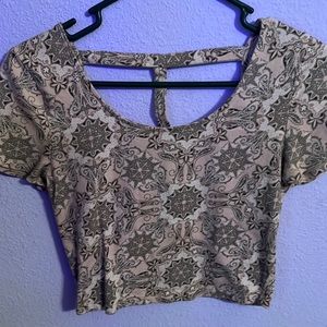 Crop top Charlotte Russe XS.
